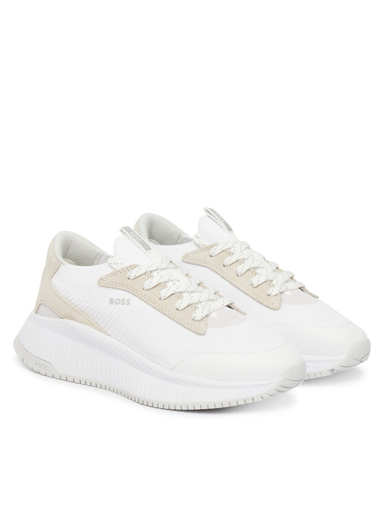 BOSS Sneakersy BOSS J53173 S Biela