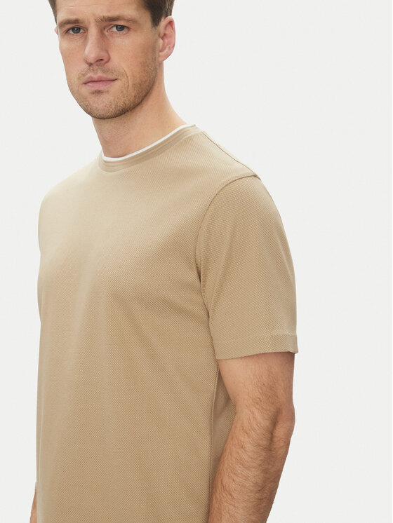 BOSS BOSS Marškinėliai H-Thompson 59 50524998 Smėlio Regular Fit