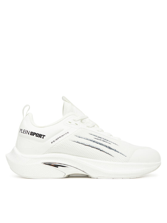 Plein Sport Sneakersy Plein Sport PAES USC0778 STE003N Biela