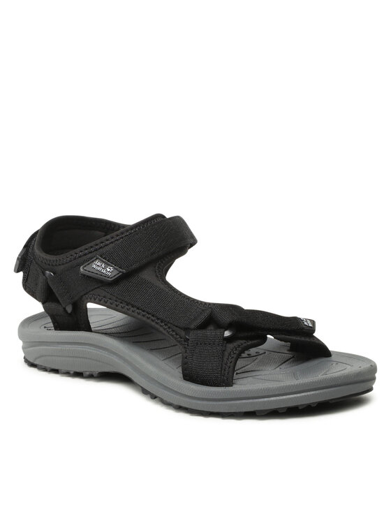 Jack Wolfskin Босоніжки Jack Wolfskin Wave Breaker M 4052011 Чорний