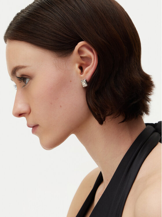 Guess Náušnice Guess JUBE05 174JW Strieborná