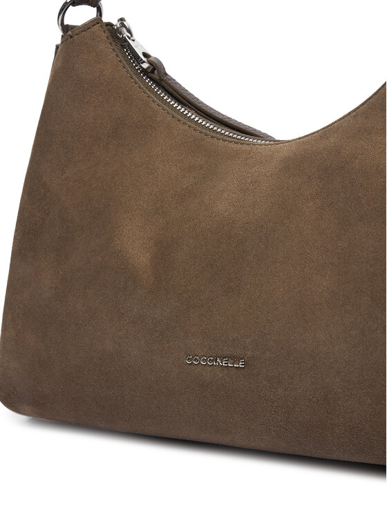 Coccinelle Дамска чанта Coccinelle P6P Boheme Suede Bimaterial E1 P6P 13 03 01 Каки