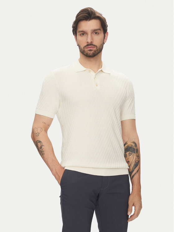 Pierre Cardin Pierre Cardin Поло C5 51314.5094 Сірий Slim Fit