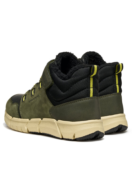 Geox Kotníková obuv Geox J Flexyper B Abx J949XA 032ME C0498 S Khaki
