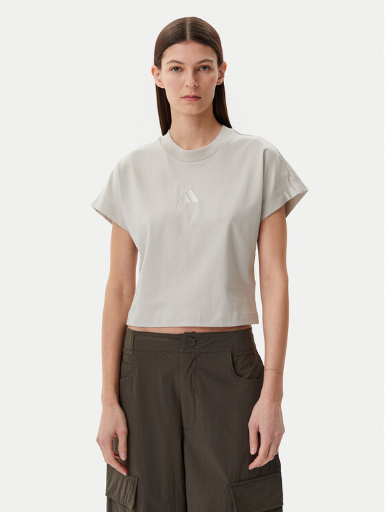 adidas adidas Футболка ALL SZN JJ1241 Бежевий Regular Fit