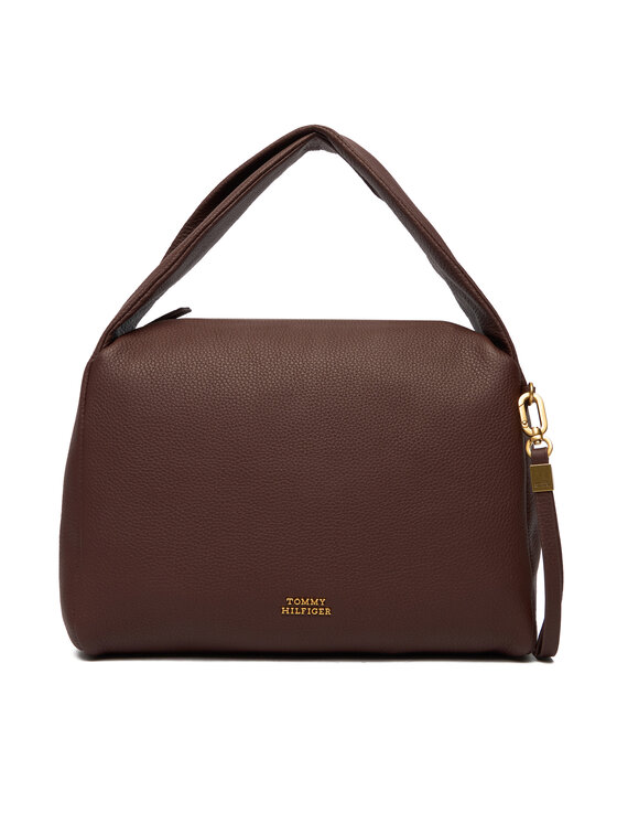 Tommy Hilfiger Rankinė Tommy Hilfiger City Leather Shoulder Bag AW0AW18152 Ruda