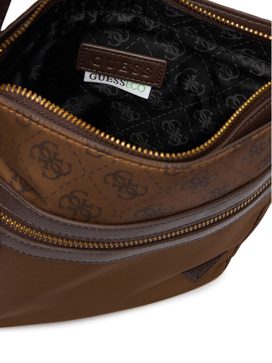 Guess Плоска сумка Guess HMBENP P6123 Коричневий