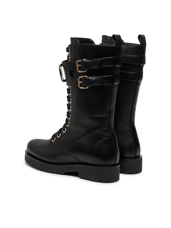 TWINSET Turistická obuv TWINSET 242TCP084 Černá