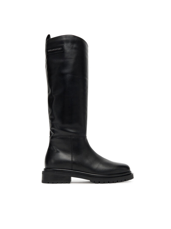 KARL LAGERFELD Чоботи KARL LAGERFELD KL47595 Чорний