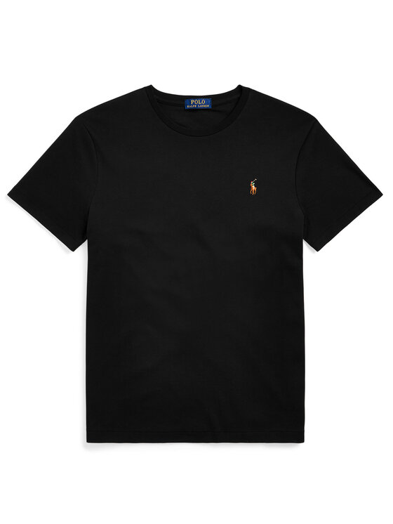 Polo Ralph Lauren Polo Ralph Lauren T-shirt 710740727 Crna Slim Fit