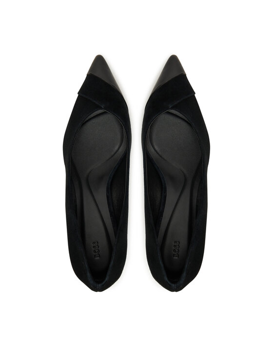 BOSS Poltopánky BOSS Gracey 50548592 Čierna