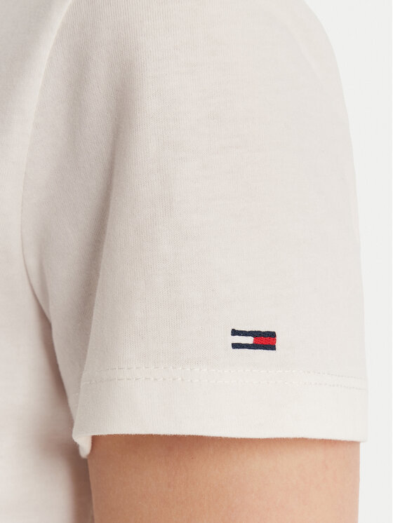 Tommy Jeans Tommy Jeans Camiseta Essential DW0DW21842 Blanco Regular Fit