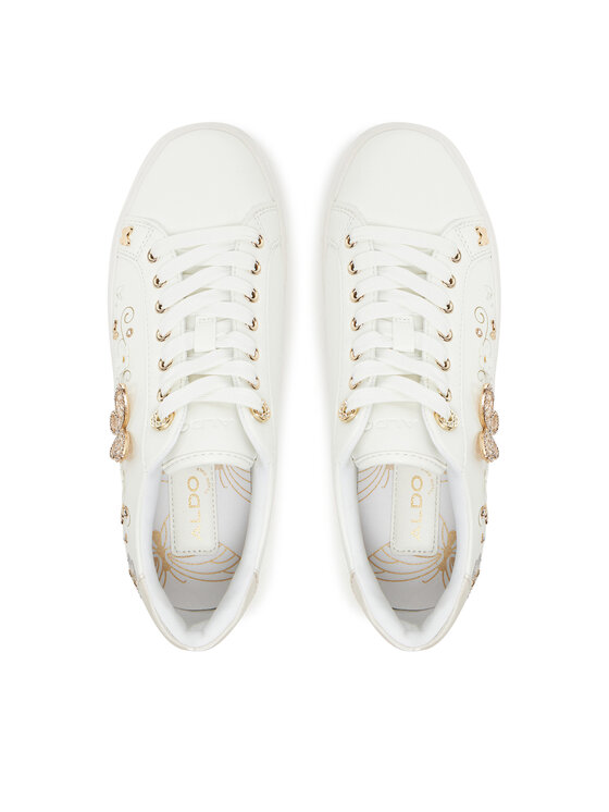 Aldo Sneakersy Aldo Saxony 13966826 Bílá