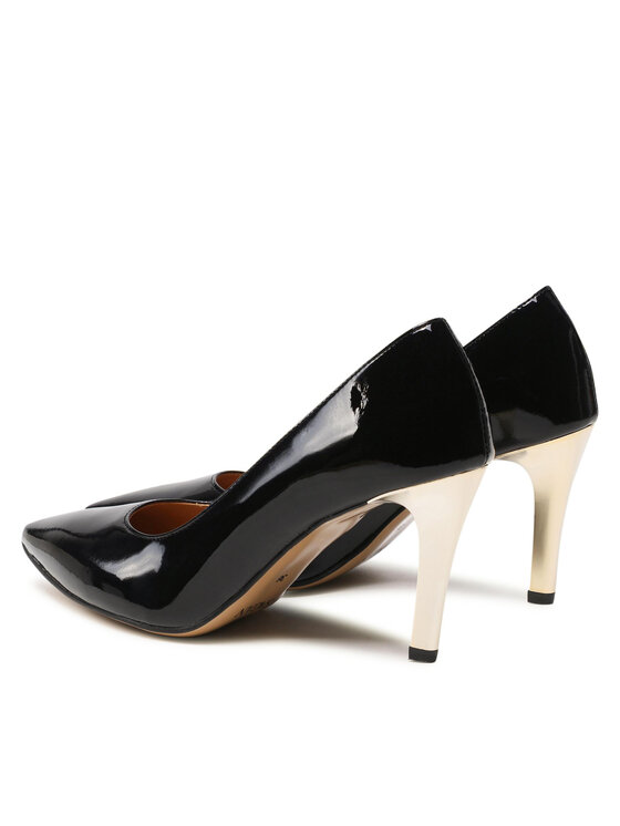 Sagan Pantofi cu toc subțire Sagan 4772 Negru