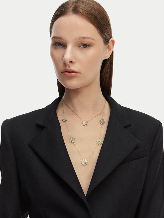 Guess Намисто Guess JUBN05 581JW Золотий