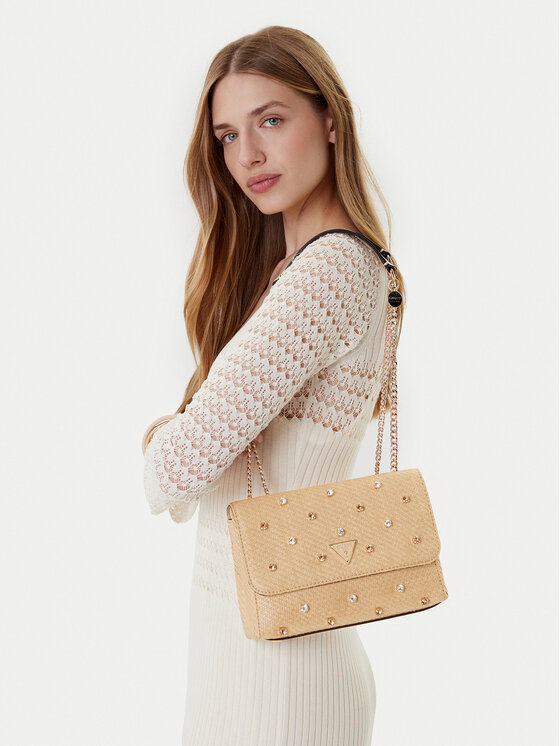 Guess Ročna torba Guess Giully II HWWE96 73200 Bež