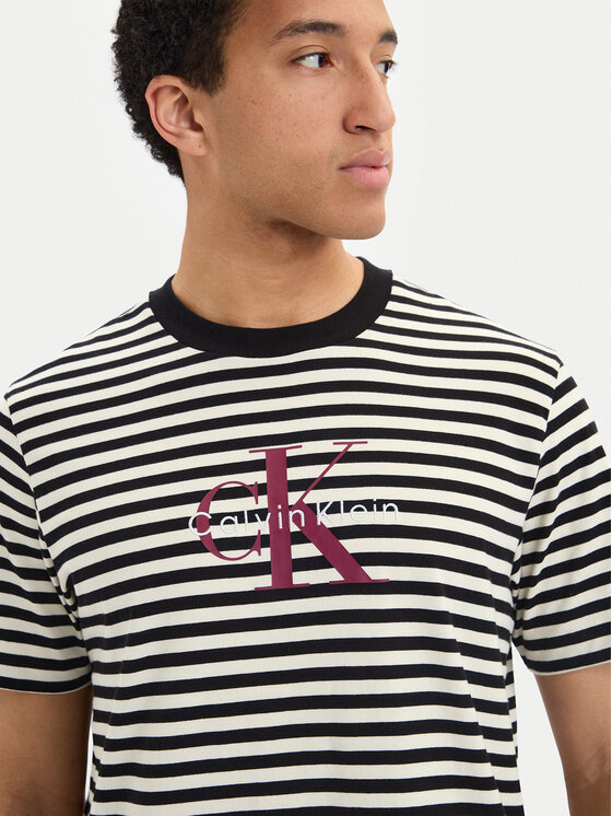 Calvin Klein Jeans Calvin Klein Jeans Camiseta SS 20S LV04RD204G Negro Regular Fit