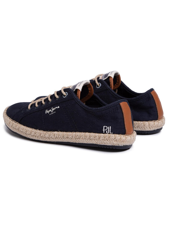 Pepe Jeans Espadrilės Pepe Jeans Tourist Island PMS10285 Tamsiai mėlyna