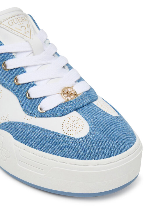 Guess Sneakersy Guess FLPSW4 DEN12 Bílá