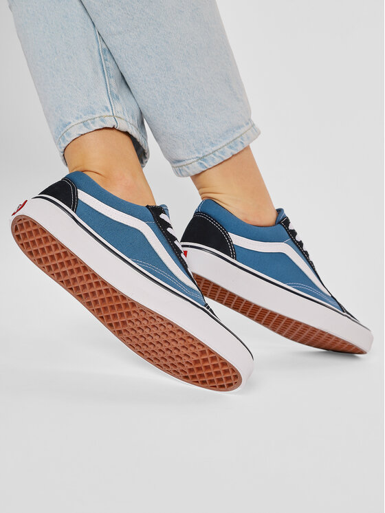 Vans Tenis superge Vans Old Skool VN000D3HNVY Modra
