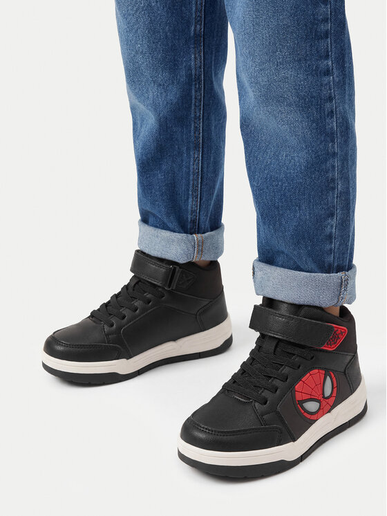 Spiderman Sneakersy Spiderman CEO-BIC-AW26-331SPRMV Czarny