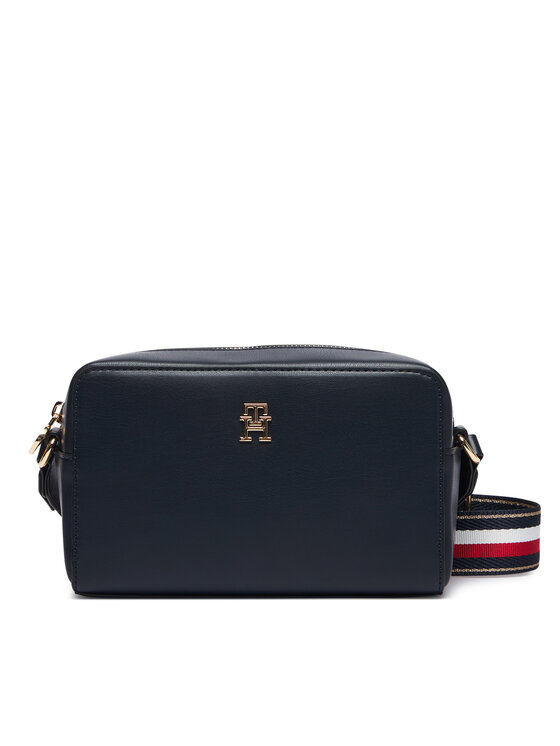 Tommy Hilfiger Torbica Tommy Hilfiger Th Joy Camera Bag Corp AW0AW19315 Tamnoplava