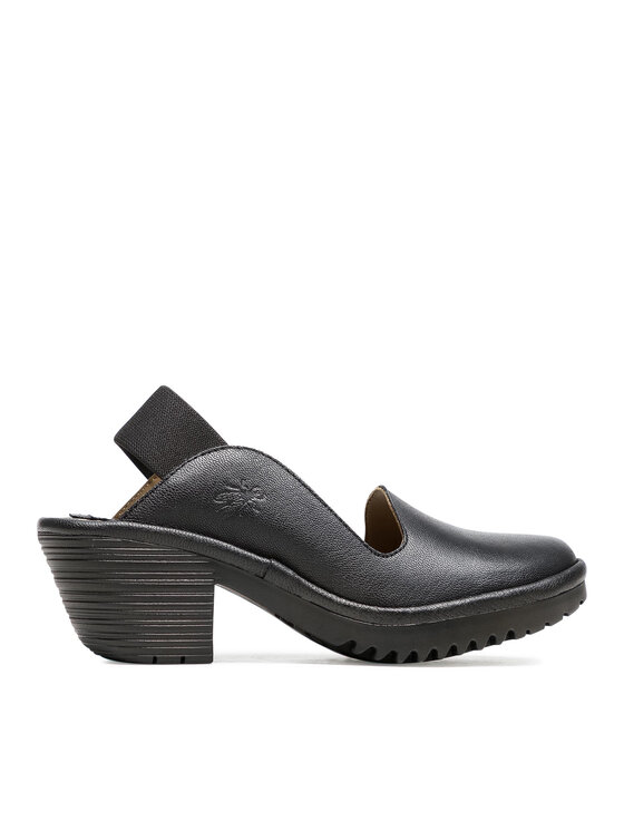 Fly London Lago292fly, Sandali Donna, Argento Nero, 35 EU