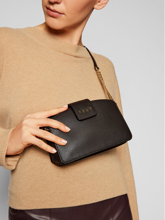 DKNY Дамска чанта DKNY Clara Chain Cbody Pe R93EAD80 Кафяв