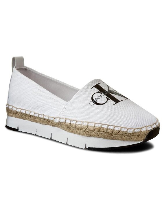 Calvin Klein Jeans Espadrilles Calvin Klein Jeans Genna R3768 Fehér