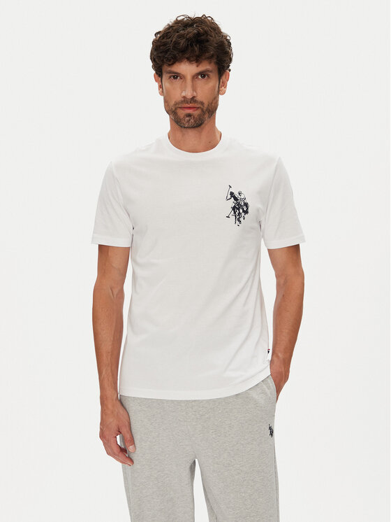 U.S. Polo Assn. U.S. Polo Assn. Majica MUP4367 Bela Regular Fit