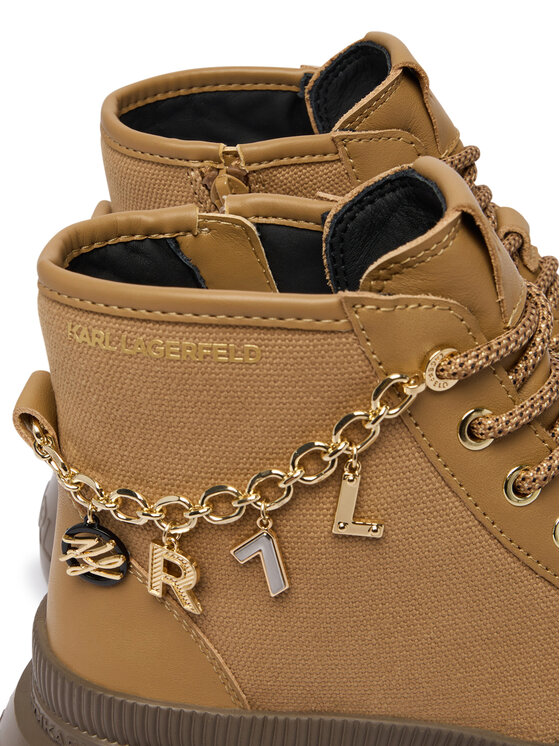 KARL LAGERFELD Μποτίνια KARL LAGERFELD Trekka Max KL43536S Ανοιχτό καφέ
