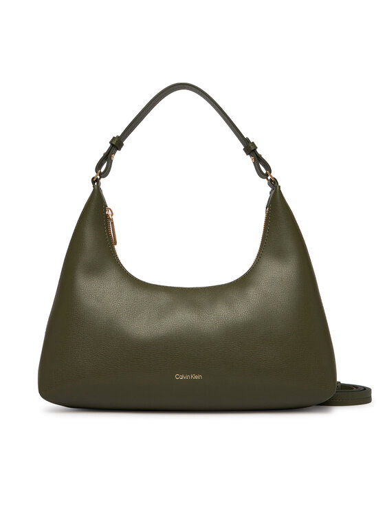 Calvin Klein Borsetta Calvin Klein Foil Logo Conv Shou?Lder Bag LV04F3272G Beige