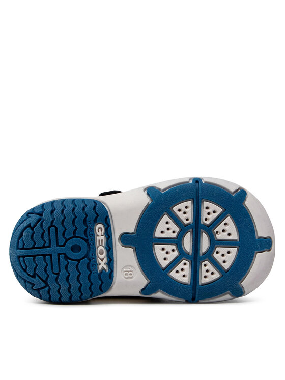 Geox Sandály Geox B S.Elba B. A B02L8A 01054 C4226 Tmavomodrá