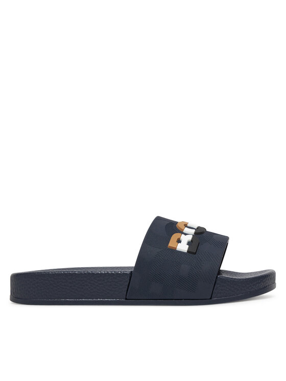 BOSS Šlepetės BOSS J52269 M Tamsiai mėlyna