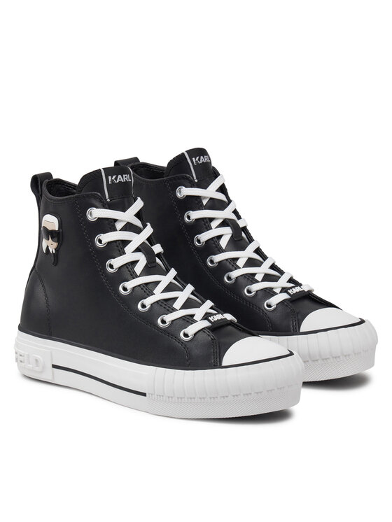 KARL LAGERFELD Кеди KARL LAGERFELD Kampus Max KL60445T Чорний