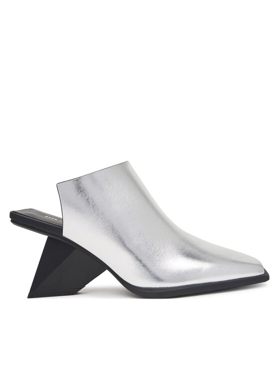 United Nude Klapki United Nude Rockit Mule III 1104214116 Srebrny