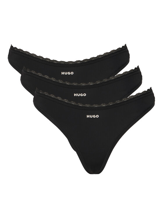 HUGO HUGO Conjunto de tangas 50566737 Negro