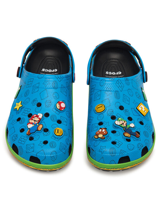 Crocs Шльопанці Crocs Super Mario Core Classic Clog 212138 Кольоровий