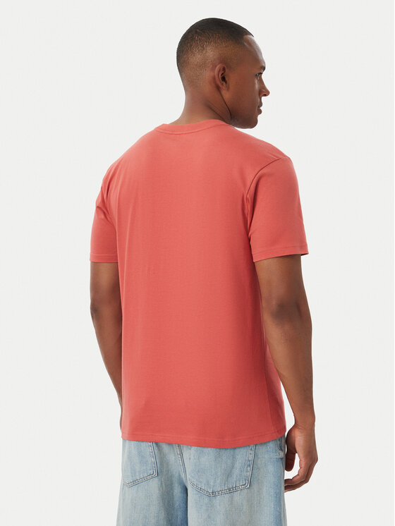 Quiksilver Quiksilver Camiseta Anchor EQYZT08178 Rojo claro Regular Fit
