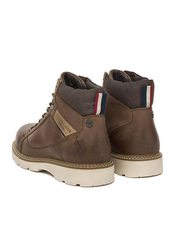 U.S. Polo Assn. Черевики U.S. Polo Assn. EO-PATRIZ003M/ELN1 Коричневий