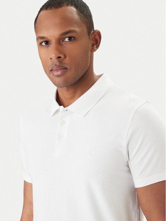 Calvin Klein Calvin Klein Polo LV04LF200G Blanco Slim Fit