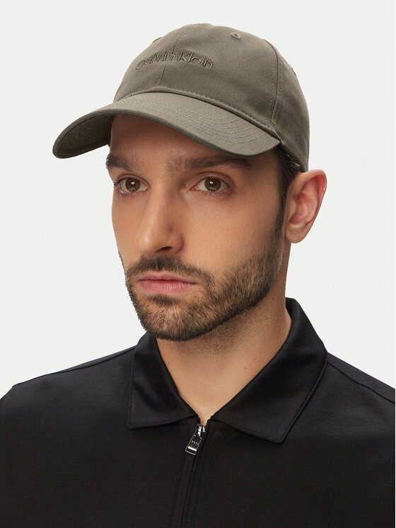 Calvin Klein Baseball sapka Calvin Klein Logo Embroidery Baseball Cap LV04D5003G Szürke