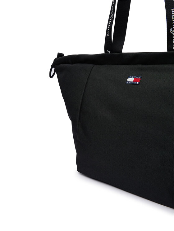 Tommy Jeans Kabelka Tommy Jeans Tjw Ess Daily Tote AW0AW18771 Černá
