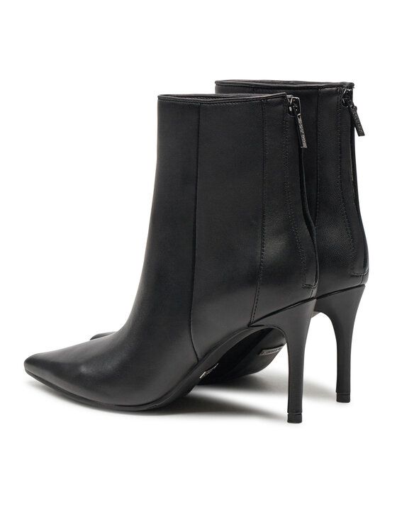Guess Botine Guess Feyly FLDFEY LEA10 Negru