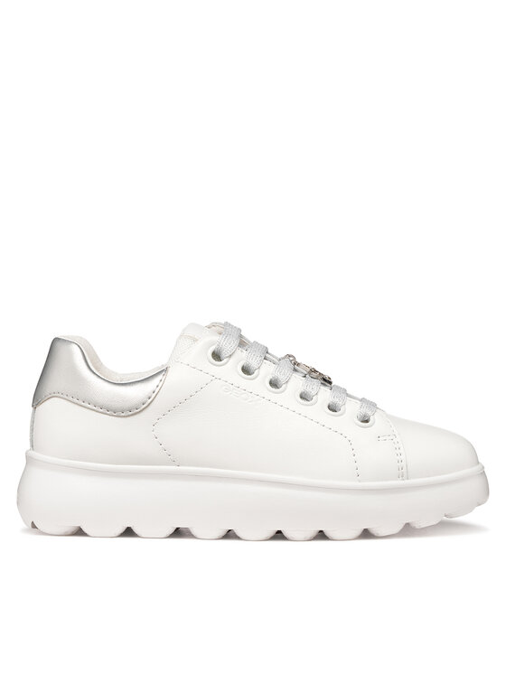 Geox Tenisice Geox J Puffypop Girl J65MRA 00085 C0007 D Bijela