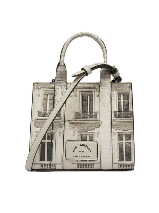 KARL LAGERFELD Táska KARL LAGERFELD B2W30282 Szürke