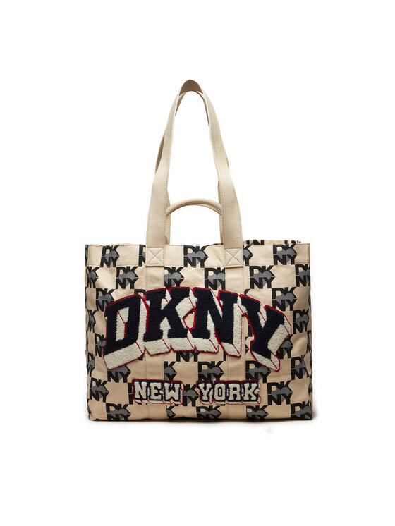 DKNY Borsetta DKNY Heart Of Ny Large Tote R41AYF01 Beige