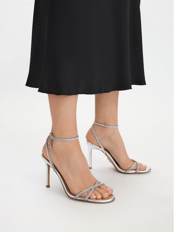 Steve Madden Босоніжки Steve Madden Jypsey-CNR 11005123 Срібний