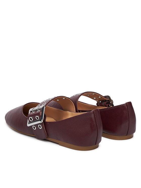 Steve Madden Балетки Steve Madden Atlantica SM11004770 Бордовий
