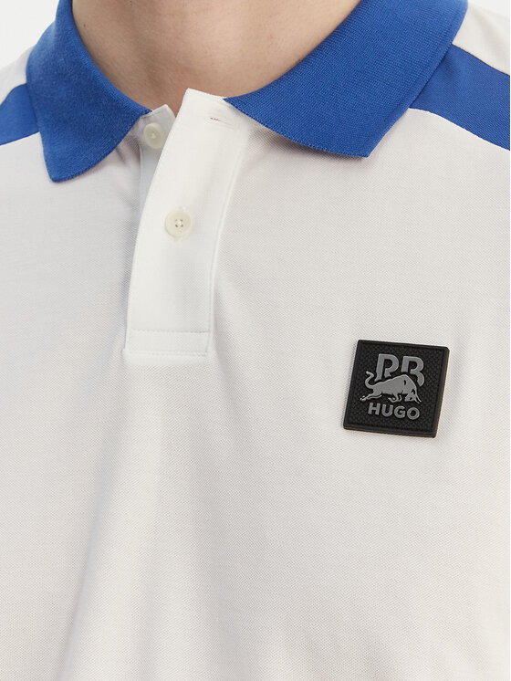 HUGO HUGO Polo Dunios_RB 50559650 Blanco Regular Fit